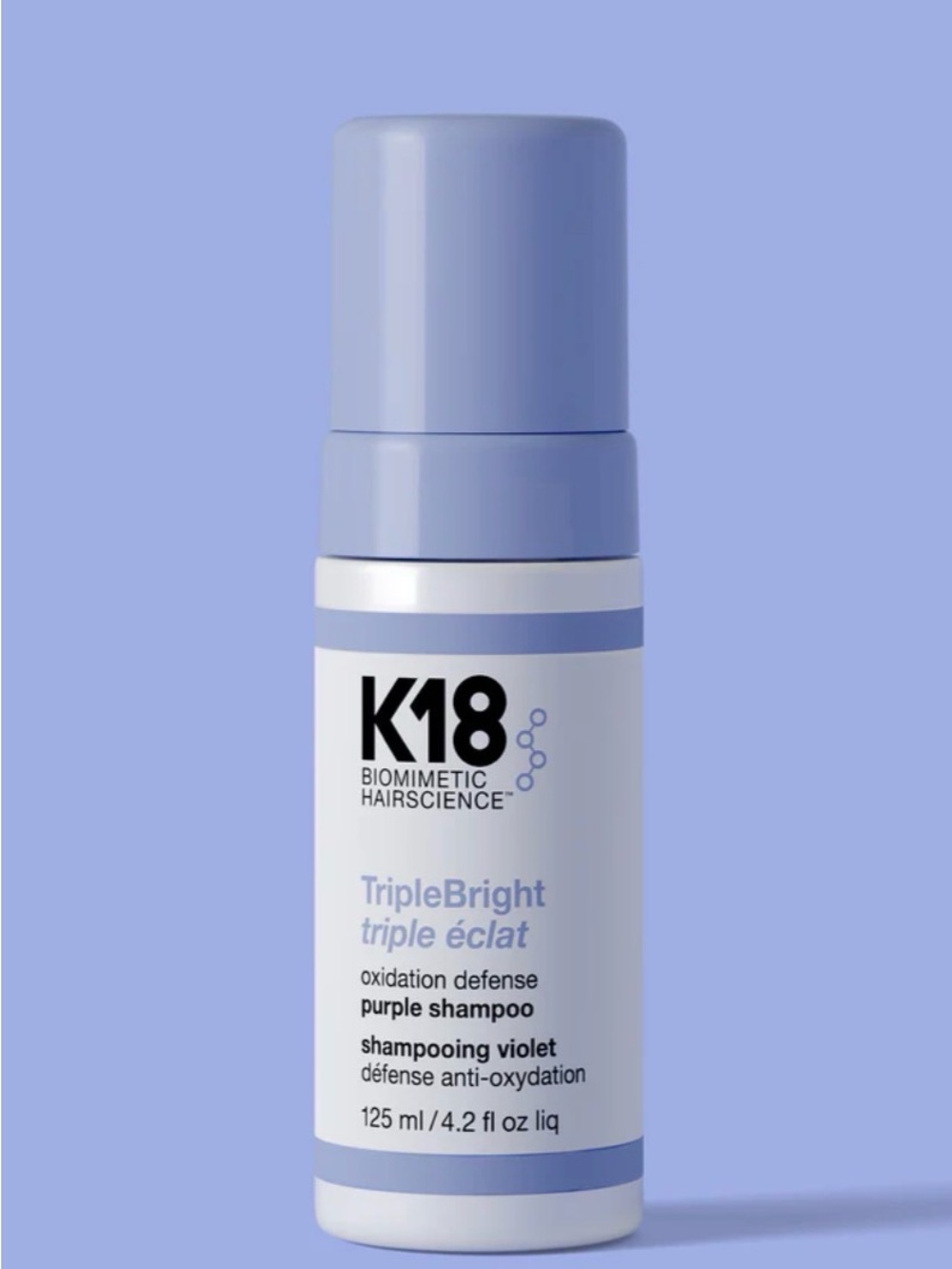 K18 TripleBright Purple Shampoo